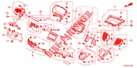 GUARNICAO INSTRUMENTOS (COTE DE CONDUCTEUR) (LH) para Honda CR-V DIESEL 2.2 ELEGANCE 5 portas 6 velocidades manuais 2014