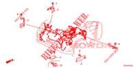 SUPORTE DE CABLAGEM METÁLICA para Honda CR-V DIESEL 2.2 ELEGANCE 5 portas 6 velocidades manuais 2014