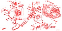 SUPORTE FIXACAO MOTOR (DIESEL) (2.2L) para Honda CR-V DIESEL 2.2 ELEGANCE 5 portas 6 velocidades manuais 2014