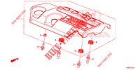 TAMPA MOTOR (DIESEL) (2.2L) para Honda CR-V DIESEL 2.2 ELEGANCE 5 portas 6 velocidades manuais 2014