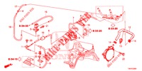 TUBO METALICO INSTALACAO/BOMBA DE VACUO (DIESEL) (2.2L) para Honda CR-V DIESEL 2.2 ELEGANCE 5 portas 6 velocidades manuais 2014