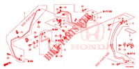 AR CONDICIONADO (FLEXIBLES/TUYAUX) (LH) (3) para Honda CR-V DIESEL 1.6 EXCLUSIVE NAVI 4WD 5 portas 6 velocidades manuais 2015