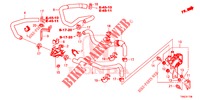 TUBO FLEXIVEL LAVA/CONDUTA (LH) (DIESEL) para Honda CR-V DIESEL 1.6 EXCLUSIVE NAVI 4WD 5 portas 6 velocidades manuais 2015