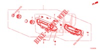 COMANDO AR CONDICIONADO AUTOMATICO(1)  para Honda CR-V DIESEL 1.6 EXECUTIVE NAVI PLUS 5 portas automática de 9 velocidades 2018