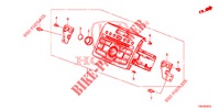 AUTO RADIO  para Honda CR-V DIESEL 2.2 EXCLUSIVE 5 portas 6 velocidades manuais 2013