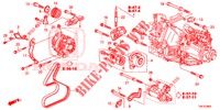 SUPORTE FIXACAO MOTOR (DIESEL) (2.2L) para Honda CR-V DIESEL 2.2 EXCLUSIVE 5 portas 6 velocidades manuais 2013