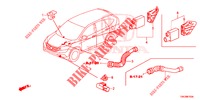 AR CONDICIONADO (SENSEUR/CLIMATISEUR D'AIR AUTOMATIQUE) para Honda CR-V DIESEL 2.2 COMFORT 5 portas 6 velocidades manuais 2013