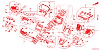 GUARNICAO INSTRUMENTOS (COTE DE CONDUCTEUR) (LH) para Honda CR-V DIESEL 2.2 COMFORT 5 portas 6 velocidades manuais 2013