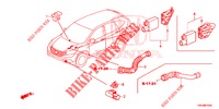 AR CONDICIONADO (SENSEUR/CLIMATISEUR D'AIR AUTOMATIQUE) para Honda CR-V DIESEL 2.2 COMFORT 5 portas automática de 5 velocidades 2013