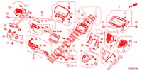 GUARNICAO INSTRUMENTOS (COTE DE CONDUCTEUR) (LH) para Honda CR-V DIESEL 2.2 COMFORT 5 portas automática de 5 velocidades 2013