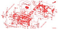 SUPERIOR PAINEL INSTR (LH) para Honda CR-V DIESEL 2.2 COMFORT 5 portas automática de 5 velocidades 2013