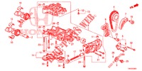 BOMBA OLEO (DIESEL) (2.2L) para Honda CR-V DIESEL 2.2 DIESEL ELEGANCE L 5 portas 6 velocidades manuais 2013