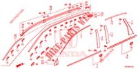 GRELHA FRENTE/MOLDURA  para Honda CR-V DIESEL 2.2 DIESEL ELEGANCE L 5 portas 6 velocidades manuais 2013