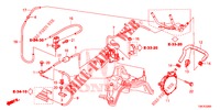 TUBO METALICO INSTALACAO/BOMBA DE VACUO (DIESEL) (2.2L) para Honda CR-V DIESEL 2.2 DIESEL ELEGANCE L 5 portas 6 velocidades manuais 2013