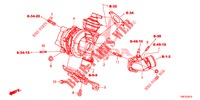 TURBO COMPRESSOR (DIESEL) (2.2L) para Honda CR-V DIESEL 2.2 DIESEL ELEGANCE L 5 portas 6 velocidades manuais 2013