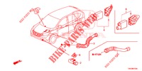 AR CONDICIONADO (SENSEUR/CLIMATISEUR D'AIR AUTOMATIQUE) para Honda CR-V DIESEL 2.2 DIESEL ELEGANCE L 5 portas automática de 5 velocidades 2013