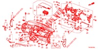 SUPERIOR PAINEL INSTR (LH) para Honda CR-V DIESEL 2.2 DIESEL ELEGANCE L 5 portas automática de 5 velocidades 2013