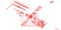 LIMPA VIDROS TRASEIRO  para Honda CR-V DIESEL 2.2 ELEGANCE 5 portas 6 velocidades manuais 2013