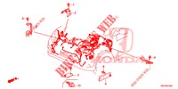 SUPORTE DE CABLAGEM METÁLICA para Honda CR-V DIESEL 2.2 ELEGANCE 5 portas 6 velocidades manuais 2013