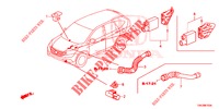 AR CONDICIONADO (SENSEUR/CLIMATISEUR D'AIR AUTOMATIQUE) para Honda CR-V DIESEL 2.2 ELEGANCE 5 portas automática de 5 velocidades 2013