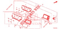 MOSTRADOR CENTRAL (LH) para Honda CR-V DIESEL 2.2 ELEGANCE 5 portas automática de 5 velocidades 2013