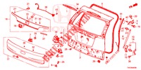 PAINEL PORTA TRASEIRA(2 PORTAS)  para Honda CR-V DIESEL 2.2 ELEGANCE 5 portas automática de 5 velocidades 2013
