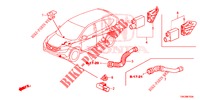 AR CONDICIONADO (SENSEUR/CLIMATISEUR D'AIR AUTOMATIQUE) para Honda CR-V DIESEL 2.2 EXCLUSIVE 5 portas automática de 5 velocidades 2013