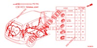 FICHA ELECTRICA (ARRIERE) para Honda CR-V DIESEL 2.2 EXCLUSIVE 5 portas automática de 5 velocidades 2013