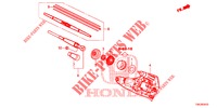 LIMPA VIDROS TRASEIRO  para Honda CR-V DIESEL 2.2 EXCLUSIVE 5 portas automática de 5 velocidades 2013