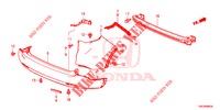 PARA CHOQUES TRASEIRO  para Honda CR-V DIESEL 2.2 EXCLUSIVE 5 portas automática de 5 velocidades 2013
