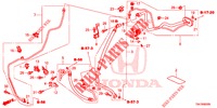 AR CONDICIONADO (FLEXIBLES/TUYAUX) (DIESEL) (2.2L) (LH) para Honda CR-V DIESEL 2.2 EXECUTIVE NAVI 5 portas 6 velocidades manuais 2013
