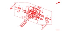 AUTO RADIO  para Honda CR-V DIESEL 2.2 EXECUTIVE NAVI 5 portas 6 velocidades manuais 2013