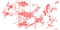 BOMBA OLEO (DIESEL) (2.2L) para Honda CR-V DIESEL 2.2 EXECUTIVE NAVI 5 portas 6 velocidades manuais 2013