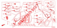 CABLAGEM (LH) (5) para Honda CR-V DIESEL 2.2 EXECUTIVE NAVI 5 portas 6 velocidades manuais 2013