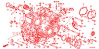 CAIXA DIRECCAO ASSISTIDA (DIESEL) (2.2L) para Honda CR-V DIESEL 2.2 EXECUTIVE NAVI 5 portas automática de 5 velocidades 2013