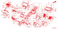 GUARNICAO INSTRUMENTOS (COTE DE CONDUCTEUR) (LH) para Honda CR-V DIESEL 2.2 EXECUTIVE NAVI 5 portas automática de 5 velocidades 2013
