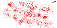 GUARNICAO INSTRUMENTOS (COTE DE CONDUCTEUR) (LH) para Honda CR-V DIESEL 1.6 ELEGANCE 5 portas automática de 9 velocidades 2016