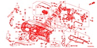 SUPERIOR PAINEL INSTR (LH) para Honda CR-V DIESEL 1.6 ELEGANCE 5 portas automática de 9 velocidades 2016