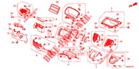 GUARNICAO INSTRUMENTOS (COTE DE CONDUCTEUR) (LH) para Honda CR-V DIESEL 1.6 ELEGANCE 5 portas 6 velocidades manuais 2017