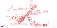 TUBO FLEXIVEL LAVA/CONDUTA (DIESEL) (1) para Honda CR-V DIESEL 1.6 ELEGANCE 5 portas 6 velocidades manuais 2017