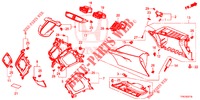 GUARNICAO INSTRUMENTOS (COTE DE PASSAGER) (LH) para Honda CR-V HYBRID 2.0 BASE 5 portas Eletronica CVT 2019