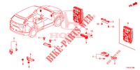 CONTROLO DO CORPO DA UNIDADE DO MÓDULO para Honda CR-V HYBRID 2.0 MID 5 portas Eletronica CVT 2019