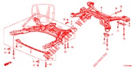 ESTRUTURA SECUNDARIA DIANTEIRA/TRAVESSA TRASEIRA  para Honda CR-V HYBRID 2.0 MID 5 portas Eletronica CVT 2019