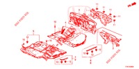TAPETE PISO/ISOLADOR  para Honda CR-V HYBRID 2.0 MID 5 portas Eletronica CVT 2019