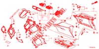 GUARNICAO INSTRUMENTOS (COTE DE PASSAGER) (LH) para Honda CR-V HYBRID 2.0 TOP 5 portas Eletronica CVT 2019
