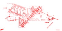 TUBO METALICO RESPIRACAO( '05)  para Honda CR-Z IMA THIS IS 3 portas 6 velocidades manuais 2013