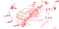 SENSOR ESTACIONAMENTO  para Honda HR-V 1.5 EXECUTIVE 5 portas 6 velocidades manuais 2016