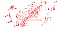 SENSOR ESTACIONAMENTO  para Honda HR-V DIESEL 1.6 EXECUTIVE 5 portas 6 velocidades manuais 2017