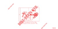 CONJUNTO CANHAO FECHADURA (LH) (INTELLIGENT) para Honda HR-V 1.5 EXCLUSIVE 5 portas 6 velocidades manuais 2018