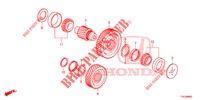 EIXO DE CONTADOR para Honda HR-V 1.5 EXCLUSIVE 5 portas totalmente automática CVT 2018